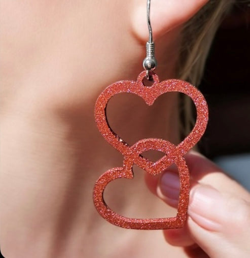 boucle d'oreille coeur