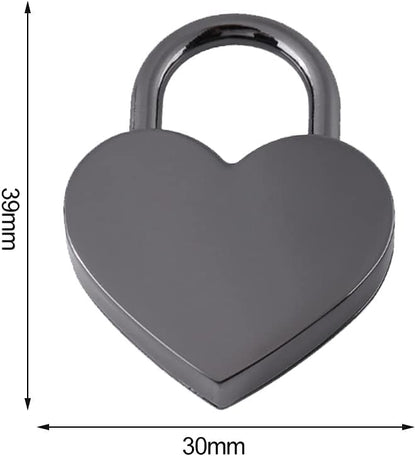 cadenas coeur gravé