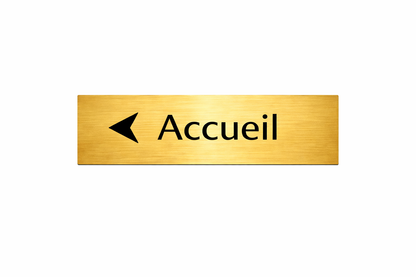Plaque directionnelle professionnelle – Gamme Essentiel