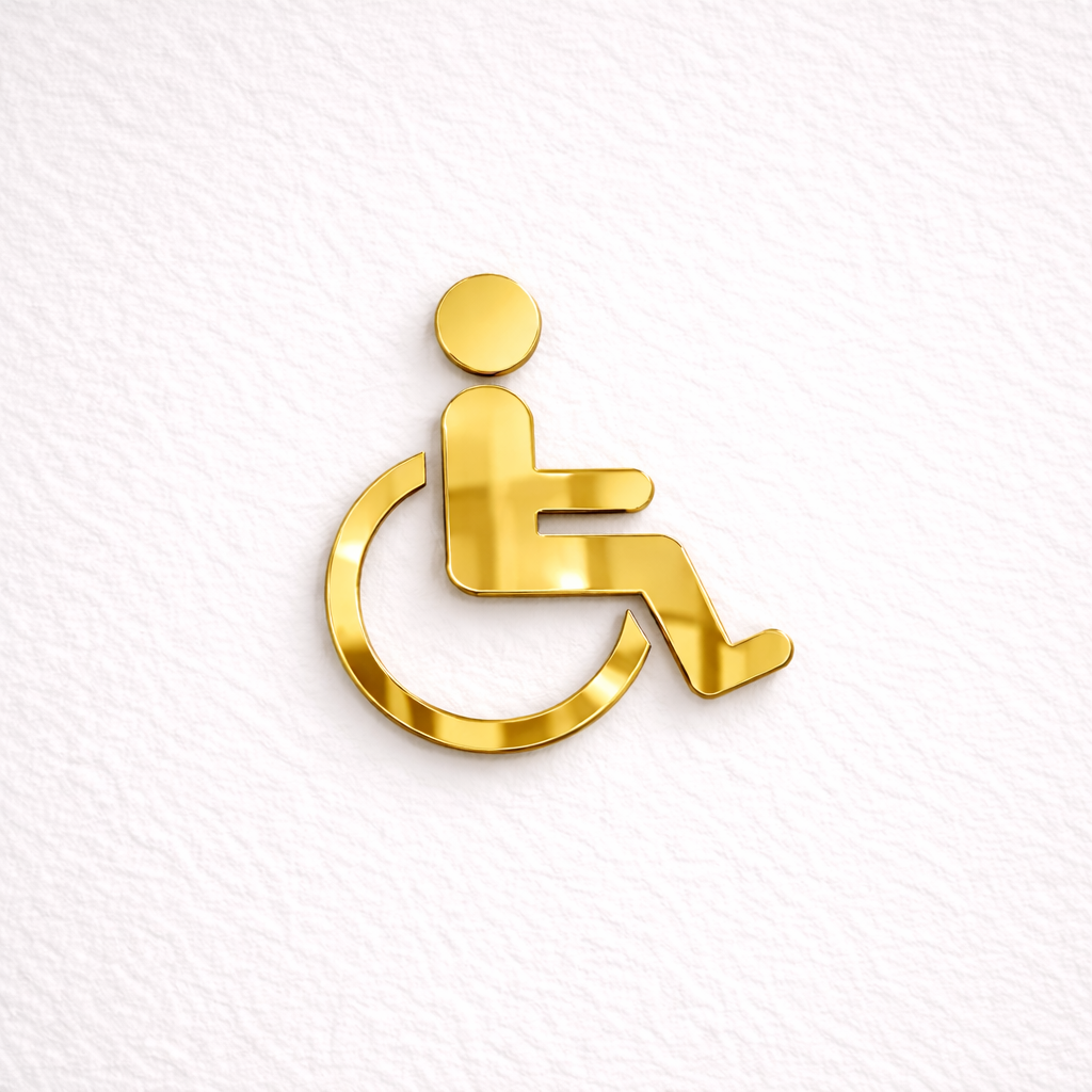 Pictogramme toilettes 3D – Gamme Essentiel