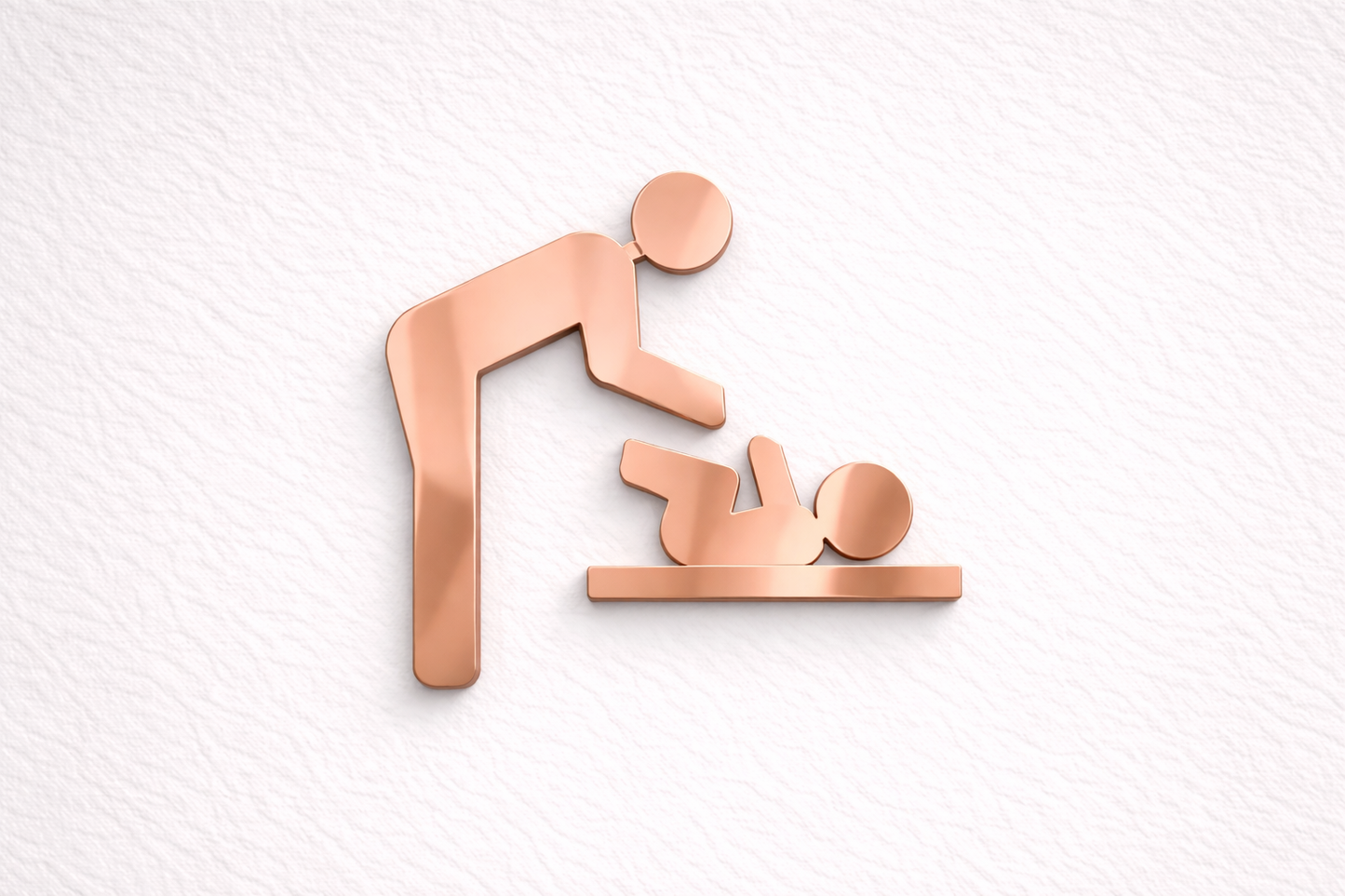 Pictogramme toilettes 3D – Gamme Essentiel