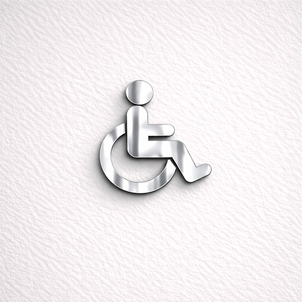 Pictogramme toilettes 3D – Gamme Essentiel