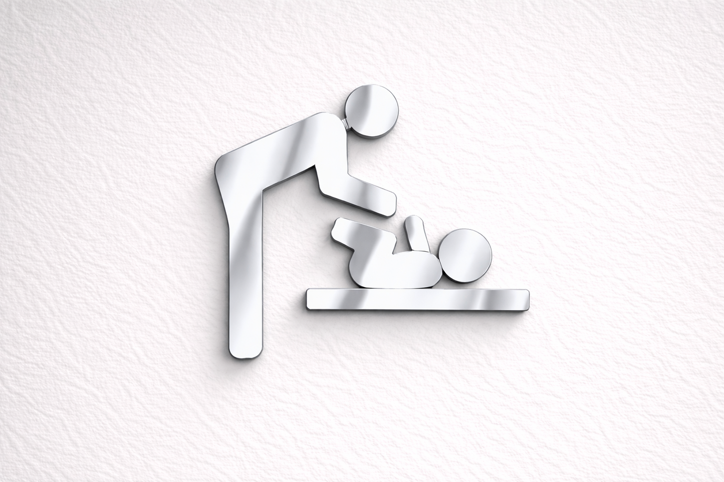 Pictogramme toilettes 3D – Gamme Essentiel