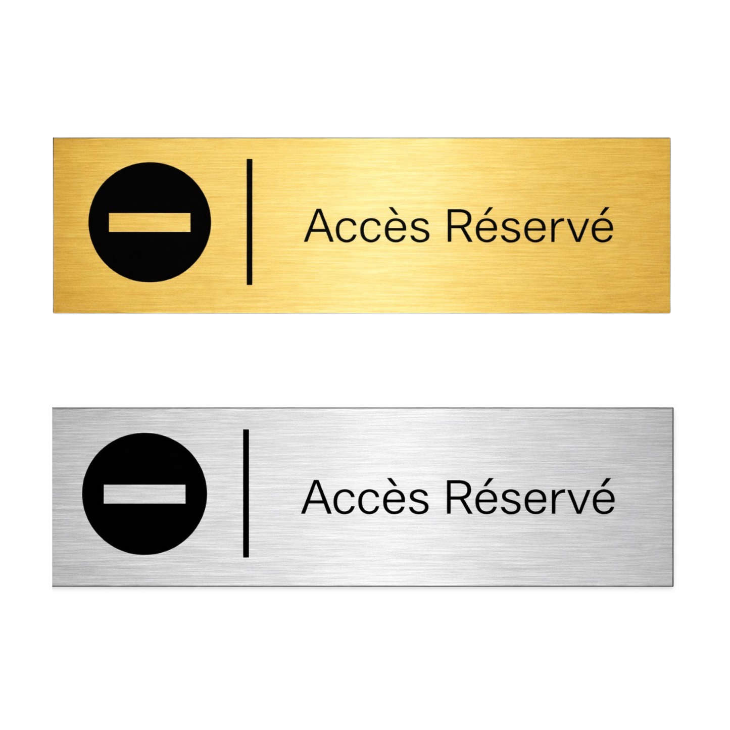 Signalétique intérieure – Accès & interdiction – Gamme Essentiel