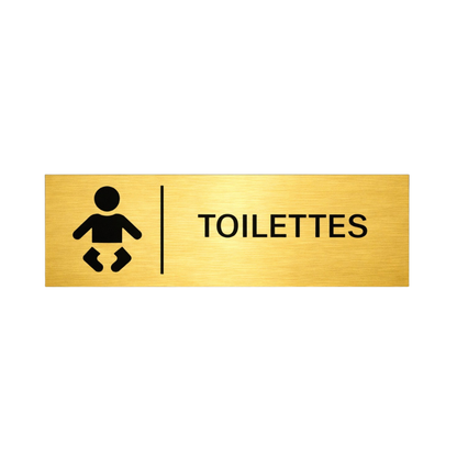 Signalétique intérieure toilettes – Gamme Essentiel