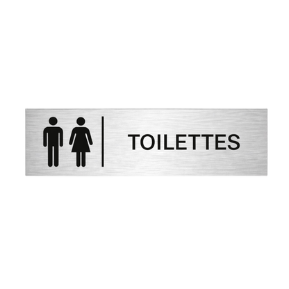 Signalétique intérieure toilettes – Gamme Essentiel