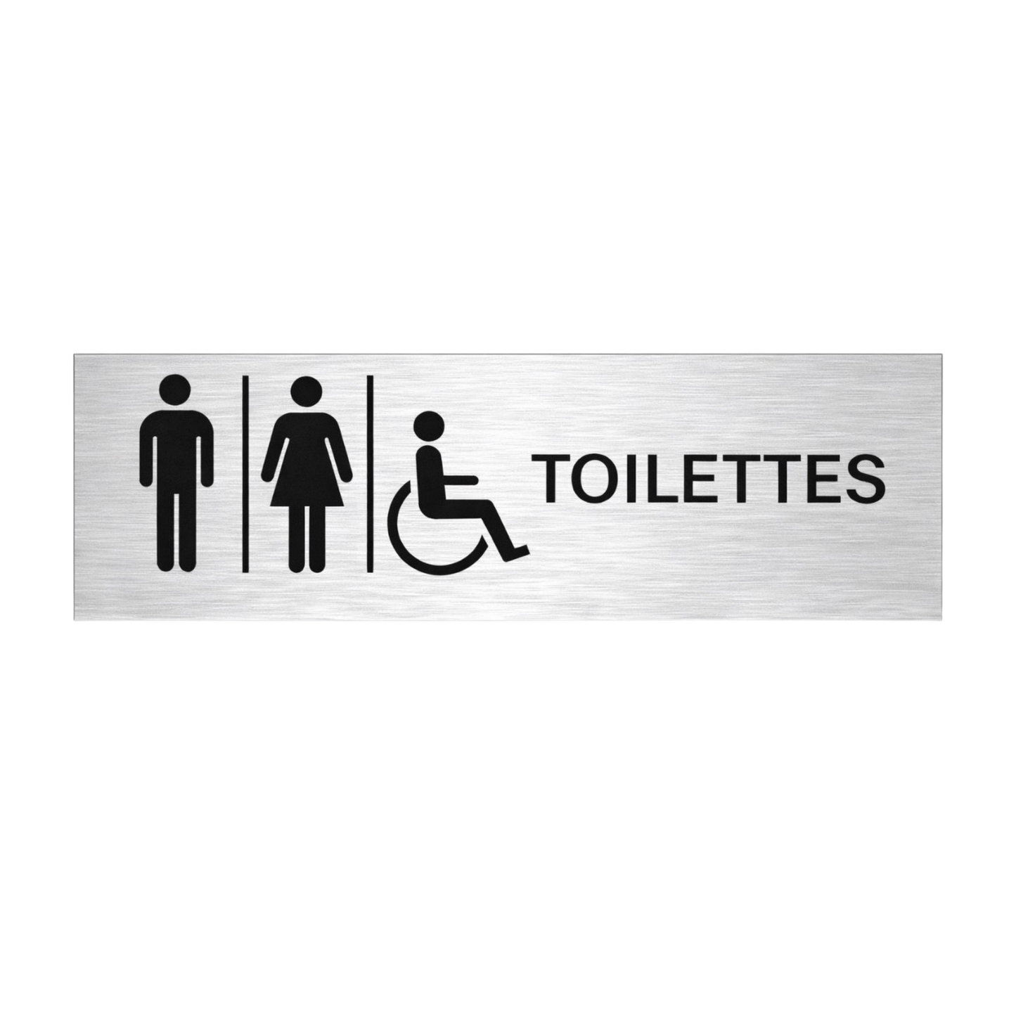 Signalétique intérieure toilettes – Gamme Essentiel