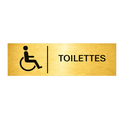 Signalétique intérieure toilettes – Gamme Essentiel